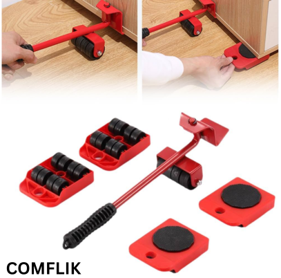 Comflik Smart Furniture Lifter with Wheel Pads