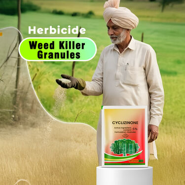 Cyclosinone Herbicide Granules and growth supplements (pack of 2)