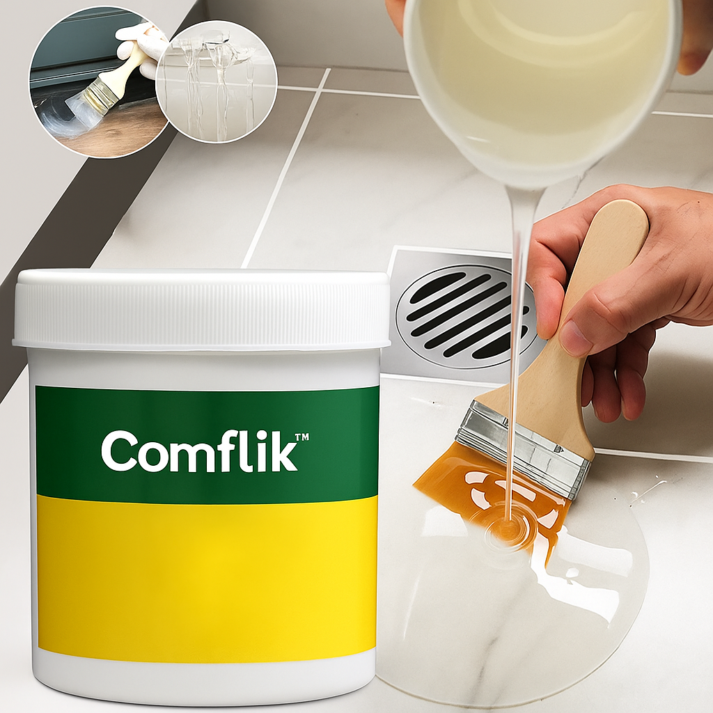 Comflik Transparent Waterproof Glue (Free Brush)
