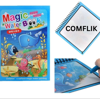 Comflik Reusable Magic Book ( Buy 1 Get 3 FREE )