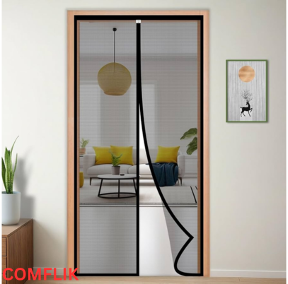 Comflik Magnetic Foldable Anti Mosquito Door Curtains