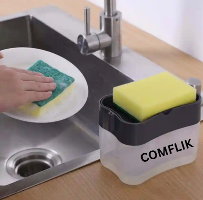 Comflik Liquid Soap Dispenser Pump (with Free Sponge)